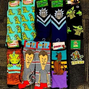 Classic Cartoon Crew/Dress Socks